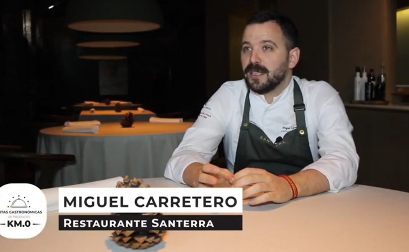El chef Miguel Carretero servirá nuestra carne en Rte. Santerra (1 Sol Repsol) en la 5ª cena de Rutas Gastronómicas de KM.0