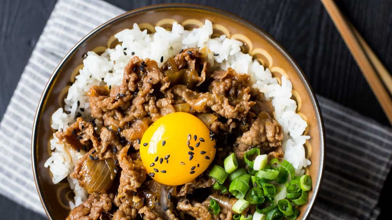 gyudon receta japonesa