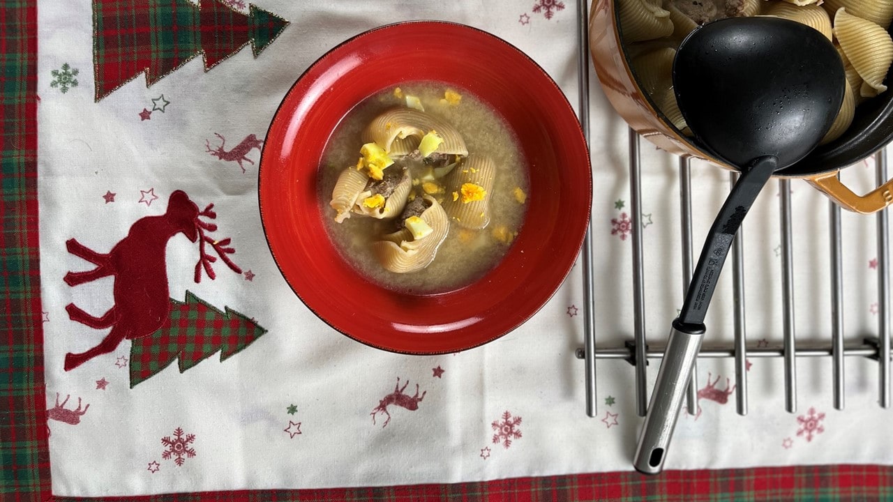 como hacer sopa de navidad con carne de ternera