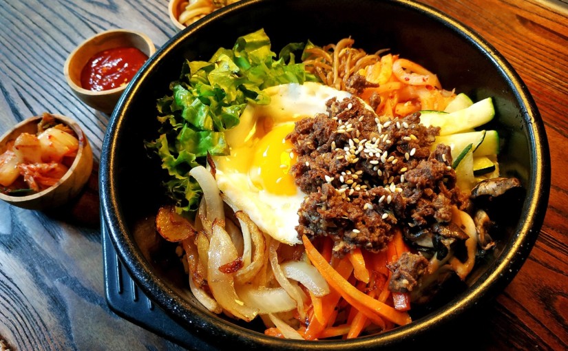BIBIMBAP DE TERNERA, la receta coreana saludable de arroz