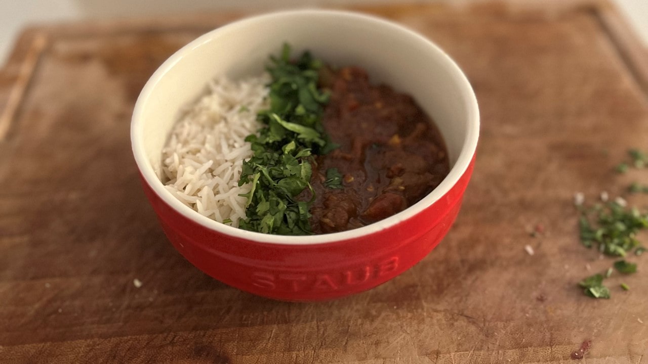 curry de ternera receta
