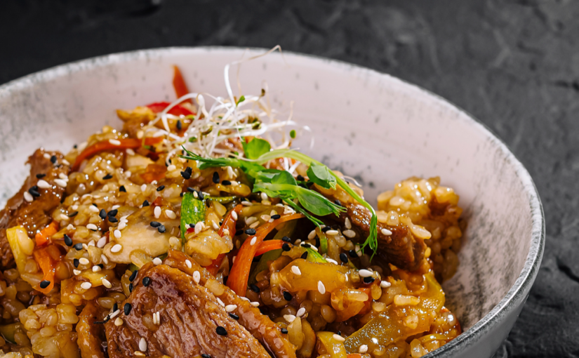 Receta oriental con ternera IGP Sierra de Guadarrama