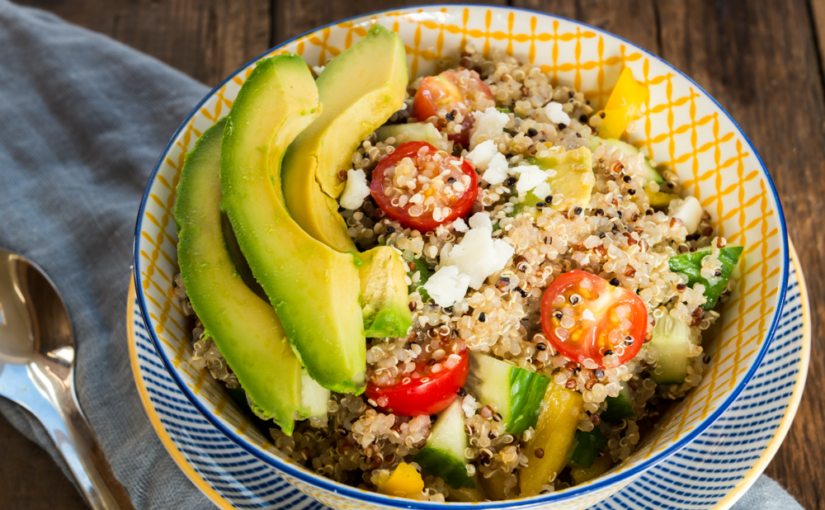Bowl de ternera IGP con quinoa, aguacate y vinagreta de lima